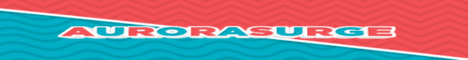 AuroraSurge banner AuroraSurge Minecraft server banner
