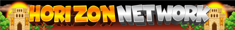 Horizon Network banner Horizon Network Minecraft server banner