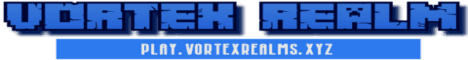 Vortex realm banner Vortex realm Minecraft server banner