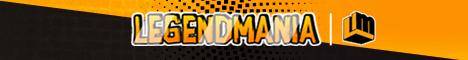 LegendMania banner LegendMania Minecraft server banner