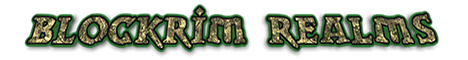 Blockrim Realms banner Blockrim Realms Minecraft server banner