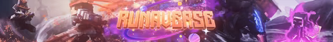 Runaverse banner Runaverse Minecraft server banner