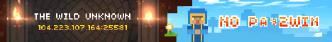 The Wild Unknown banner The Wild Unknown Minecraft server banner