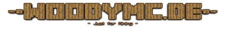 WoodyMC.de banner WoodyMC.de Minecraft server banner