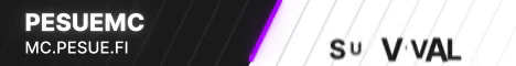 PesueMC banner PesueMC Minecraft server banner