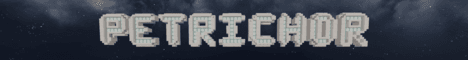 PetrichorMC banner PetrichorMC Minecraft server banner