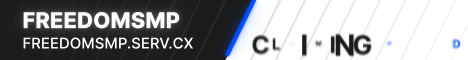 FreedomSMP banner FreedomSMP Minecraft server banner