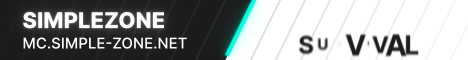 SimpleZone banner SimpleZone Minecraft server banner