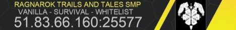 Ragnarok Trails and Tales SMP banner Ragnarok Trails and Tales SMP Minecraft server banner