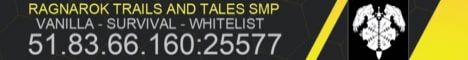 Ragnarok Trails and Tales SMP banner Ragnarok Trails and Tales SMP Minecraft server banner