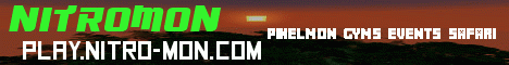 Nitromon banner Nitromon Minecraft server banner