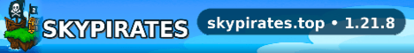 SkyPirates banner SkyPirates Minecraft server banner