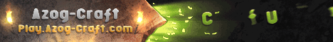 AzogCraft banner AzogCraft Minecraft server banner
