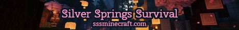 Silver Springs Survival banner Silver Springs Survival Minecraft server banner