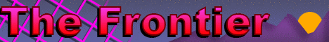 The frontier banner The frontier Minecraft server banner