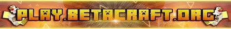 Betacraft NetWork banner Betacraft NetWork Minecraft server banner