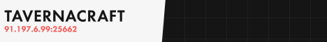 TavernaCraft banner TavernaCraft Minecraft server banner