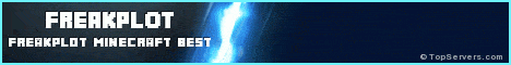 freakplot banner freakplot Minecraft server banner