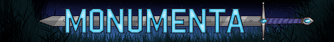 Monumenta banner Monumenta Minecraft server banner