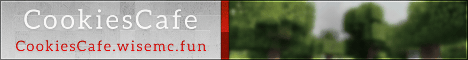 CookiesCafe banner CookiesCafe Minecraft server banner