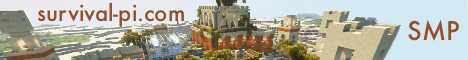 Survival-Pi banner Survival-Pi Minecraft server banner