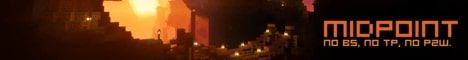 Midpoint banner Midpoint Minecraft server banner