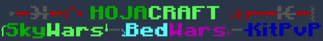 HojaCraft banner HojaCraft Minecraft server banner