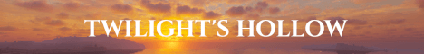 Twilights Hollow banner Twilights Hollow Minecraft server banner