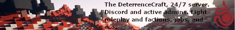 DeterrenceCraft banner DeterrenceCraft Minecraft server banner