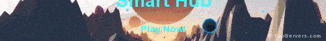 Smart Hub banner Smart Hub Minecraft server banner