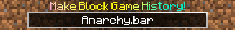 Anarchy.bar banner Anarchy.bar Minecraft server banner