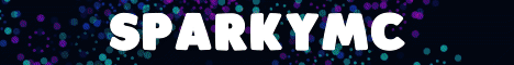 SparkyMC banner SparkyMC Minecraft server banner