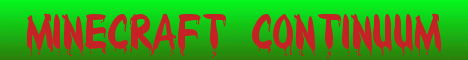 Minecraft Continuum banner Minecraft Continuum Minecraft server banner