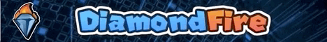 DiamondFire banner DiamondFire Minecraft server banner