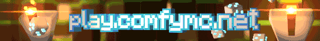 ComfyMC banner ComfyMC Minecraft server banner