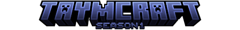 TaymCraft Season 1 banner TaymCraft Season 1 Minecraft server banner