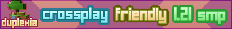 Duplexia banner Duplexia Minecraft server banner