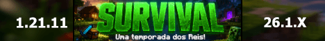 SurvivalRei banner SurvivalRei Minecraft server banner