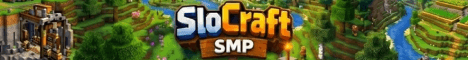 SloCraft banner SloCraft Minecraft server banner