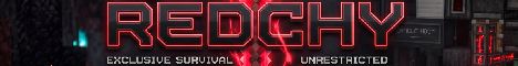 RedChy banner RedChy Minecraft server banner