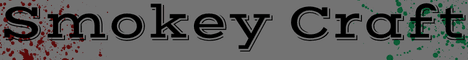 SmokeyCraft banner SmokeyCraft Minecraft server banner