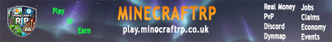 MinecraftRP banner MinecraftRP Minecraft server banner