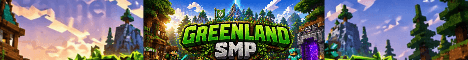 Greenland SMP banner Greenland SMP Minecraft server banner
