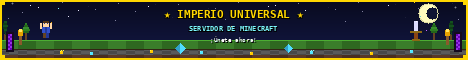 Imperio Universal banner Imperio Universal Minecraft server banner