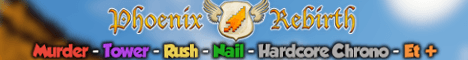 Phoenix-Rebirth banner Phoenix-Rebirth Minecraft server banner