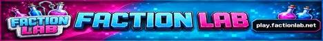 FactionLab banner FactionLab Minecraft server banner