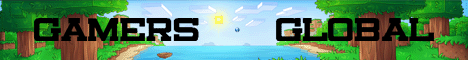 Gamers-Global.com banner Gamers-Global.com Minecraft server banner