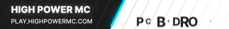 High Power MC banner High Power MC Minecraft server banner