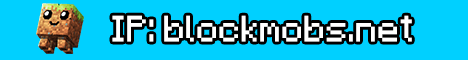 blockmobs banner blockmobs Minecraft server banner
