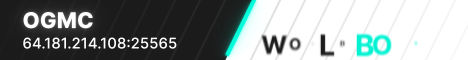 OGMC banner OGMC Minecraft server banner